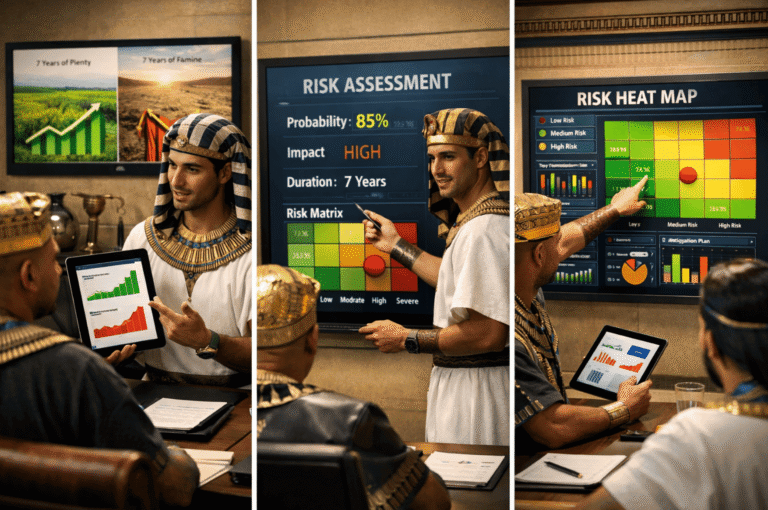 José Explicando al Faraón